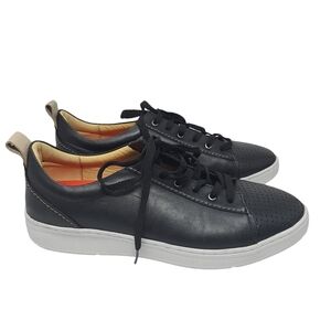 SANDRO MOSCOLONI MYRON BLACK PERF.‎ TOE SNEAKER Sz 9